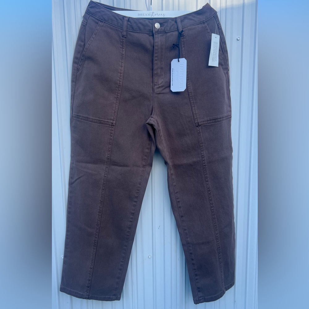 NWT Brown Denim